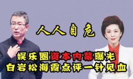 娱乐圈资本爆料,揭秘幕后真相与利益纠葛